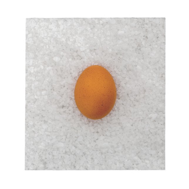 Egg with salt notepad (Front)