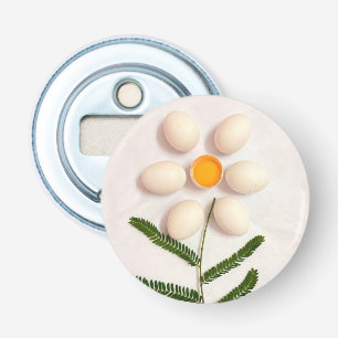 Egg Yolk Flower Bottle Opener