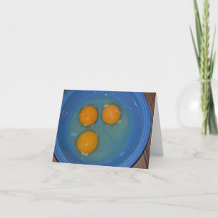 Egg Yolk Notecard