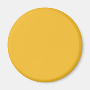 Egg Yolk Yellow F4BB29 Colour Add Your Name Option Magnet