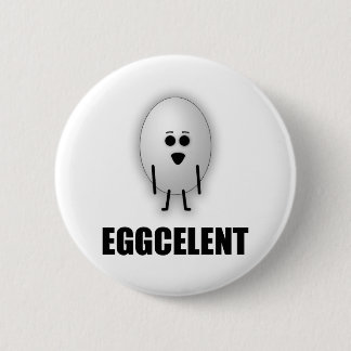 EGGCELENT 6 CM ROUND BADGE