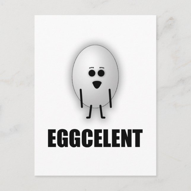 EGGCELENT POSTCARD (Front)