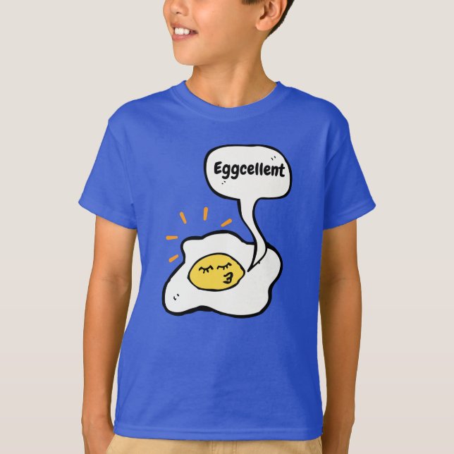 Eggcellent Sunny Side Up T-Shirt (Front)