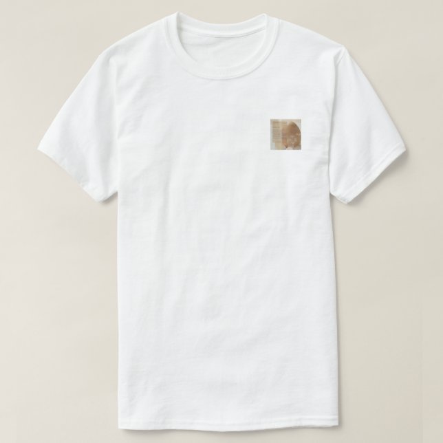 EggHead – Front Chest Square and Back T-Shirt (Design Front)
