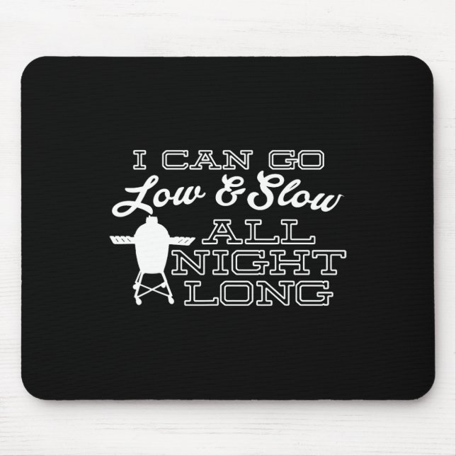 Egghead Funny Bbq Kamado Smoker Grilling Pitmaster Mouse Mat (Front)