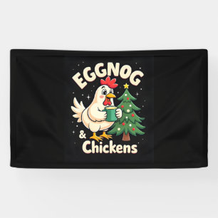 Eggnog & Chickens Banner