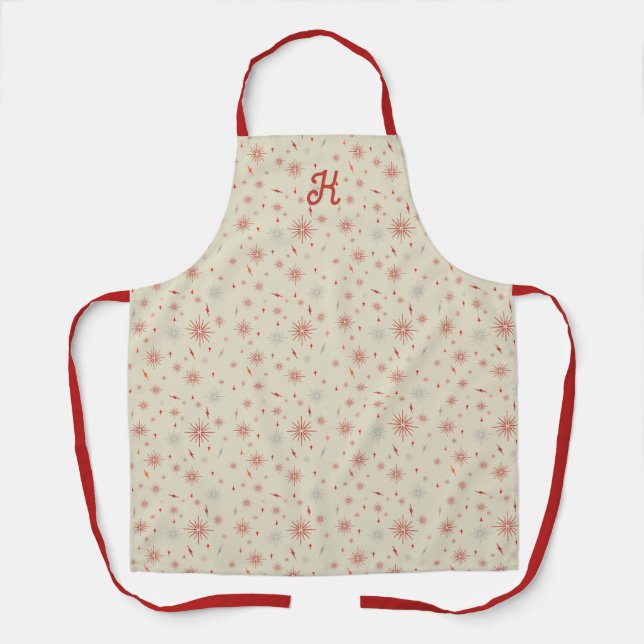 Eggnog Flourishes Apron (Front)