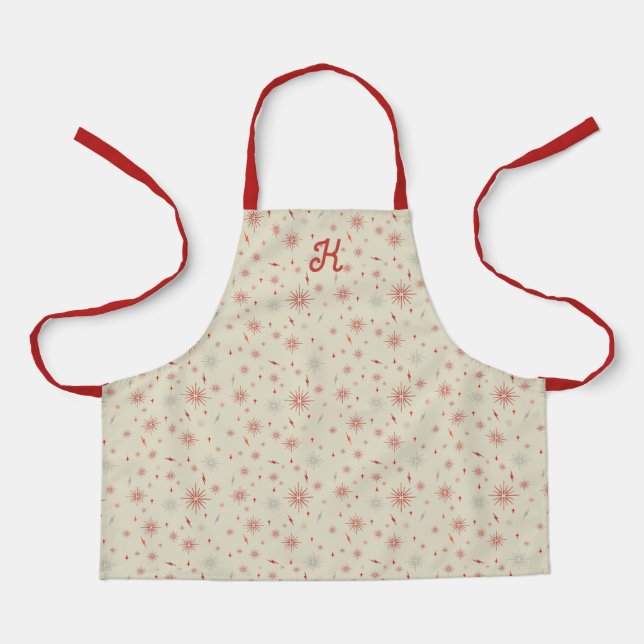 Eggnog Flourishes Apron (Front)
