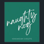 Eggnog Food and Beverage Label Set<br><div class="desc">Green script eggnog label with name.</div>