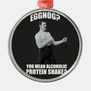 Eggnog? You Mean Alcoholic Christmas Tree Ornament