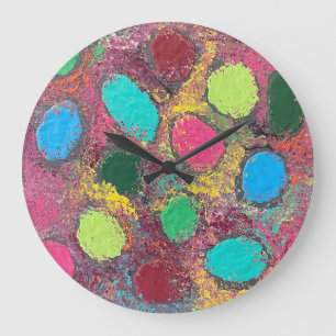 Eggnostic Large Clock