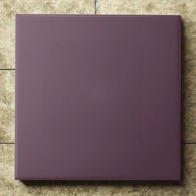 Eggplant #614051 – Deep, Moody, Contemporary Chic Tile (Creator Uploaded)