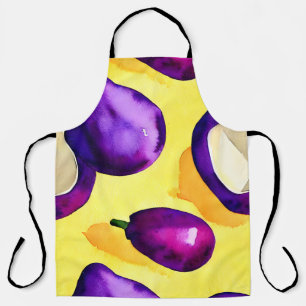 Eggplant - Apron