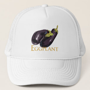 Eggplant Aubergine Trucker Hat
