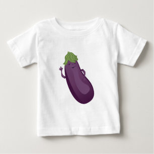 Eggplant Baby T-Shirt