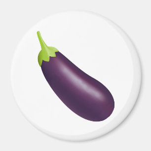 Eggplant Emoji Magnet