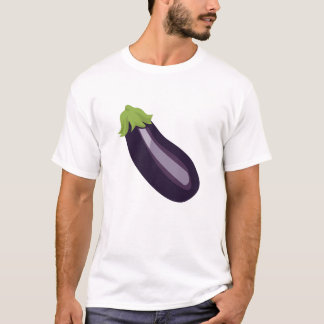 Eggplant Emoji T-Shirt