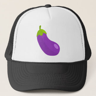 Eggplant Emoji Trucker Hat