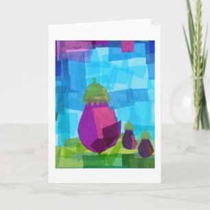 Eggplant Family Card