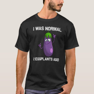 Eggplant For Men Women Vegetable Farming Fruit Veg T-Shirt