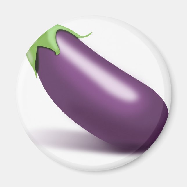 Eggplant Magnet (Front)