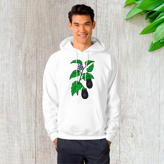 Eggplant Mens Hoodie (Creator Uploaded)