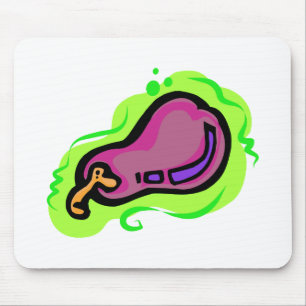 Eggplant Mouse Mat