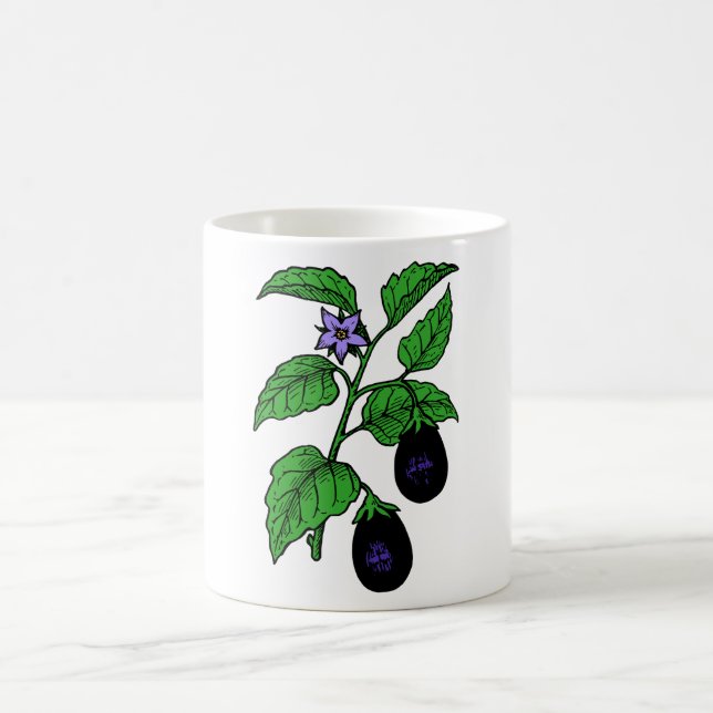 Eggplant Mug (Center)