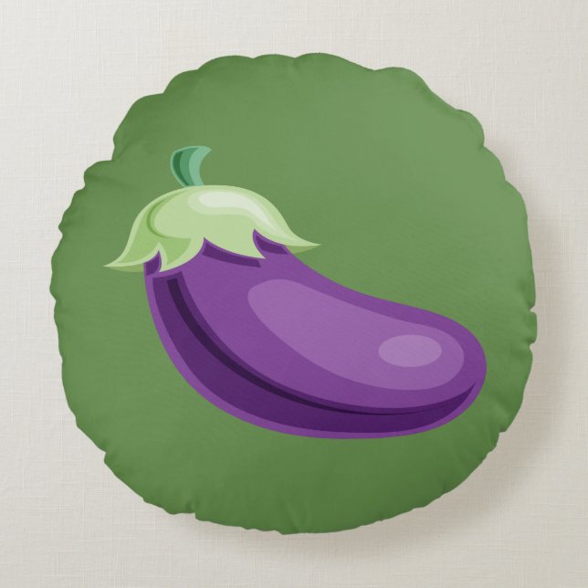 Eggplant Pillow (Front)