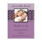 Eggplant Plum Paisley Save The Date Your Photo