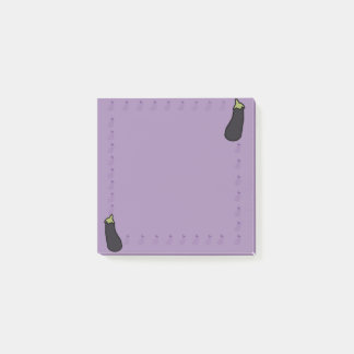 Eggplant Post it Notes