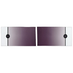 Eggplant purple colour fade with polka dots pillowcase