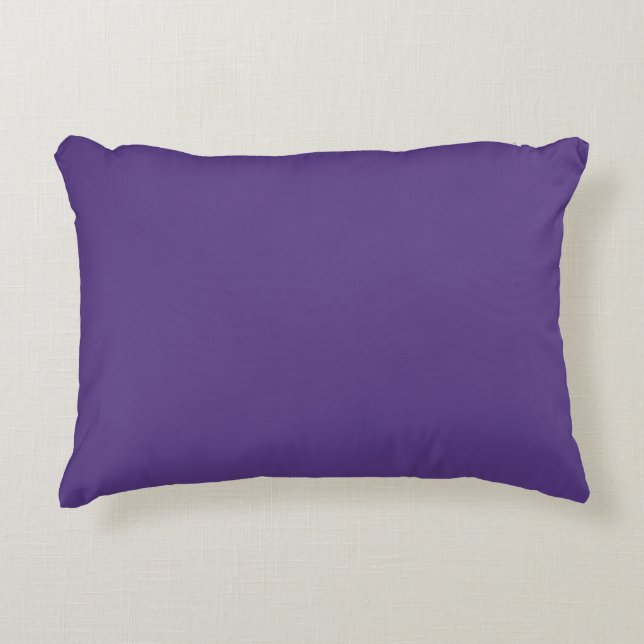 “Eggplant Purple” Decorative Cushion (Front)