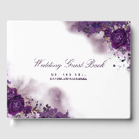 Eggplant Purple Floral Wedding