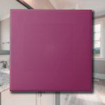 Eggplant Solid Colour | Classic Elegant Tile<br><div class="desc">Eggplant Solid Colour | Classic | Elegant | Trendy | Stylish | Gift</div>