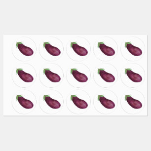 Eggplant Stickers