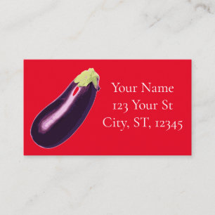 Eggplant Thunder_Cove Business Card