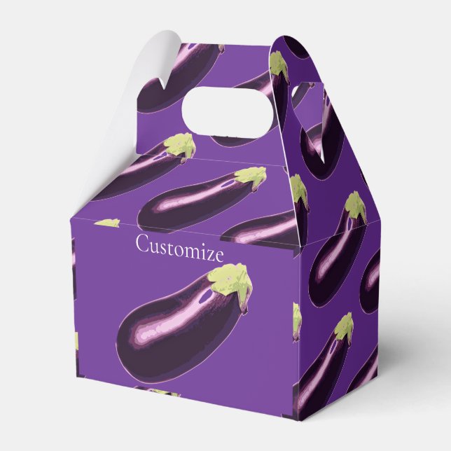 Eggplant Thunder_Cove  Favour Box (Front Side)