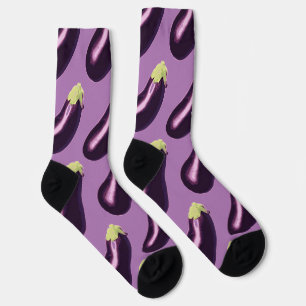 Eggplant Thunder_Cove Socks