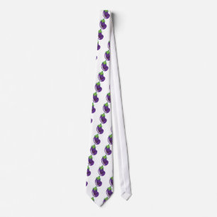 eggplant tie