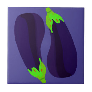 Eggplants Tile