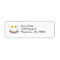 Eggs and Bacon Grin Address Label