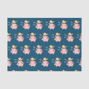 Eggs And Bacon  Tissue Paper