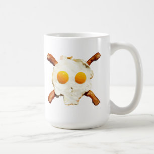 Eggs and Bacon with a side of Skull Coffee Mug