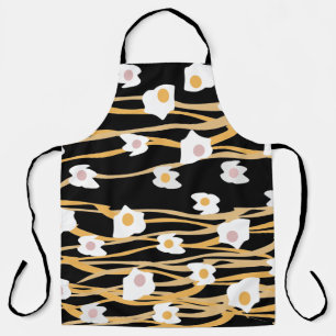 Eggs and Noodles Dinner Pattern Apron