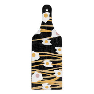 Eggs and Noodles Dinner Pattern  Cutting Board