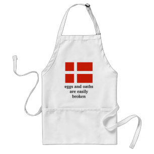 Eggs and Oaths are Easily Broken Standard Apron
