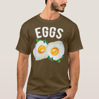 Eggs & (bacon) Matching Couples Halloween Costume T-Shirt