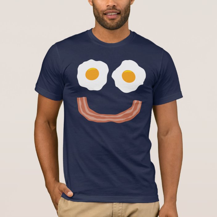 Eggs Bacon TShirt Zazzle.co.uk