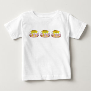 Eggs Benedict Breakfast Diner Food Foodie Ham Baby T-Shirt
